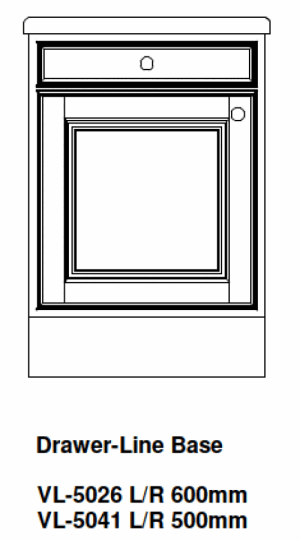 HANDMADE KITCHEN DRAW BASE UNIT